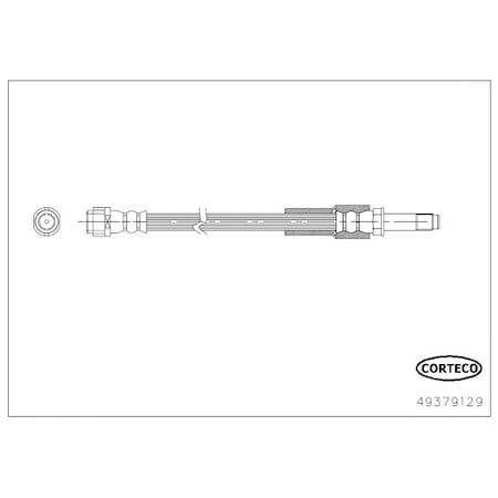 Corteco Brake Hose, 49379129 49379129